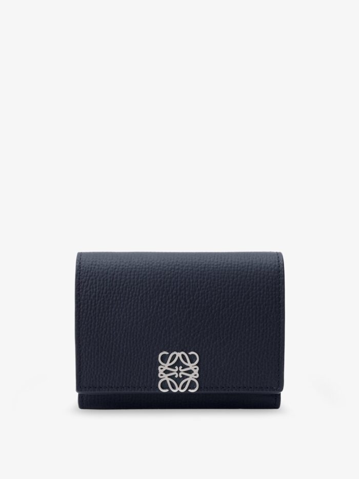 LOEWE Anagram Trifold Leather Wallet
