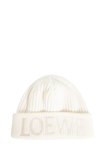 Loewe Beanie In Wool