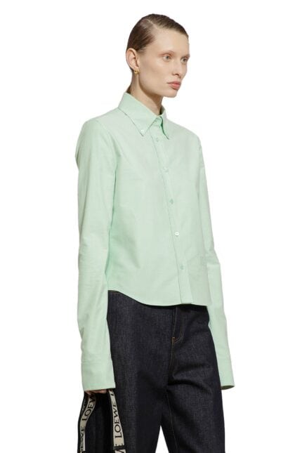 LOEWE Button-down Anagram Shirt