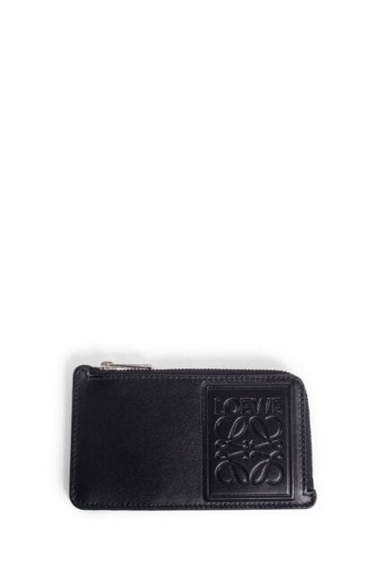 LOEWE Coin Card Holder In Satin Calfskin