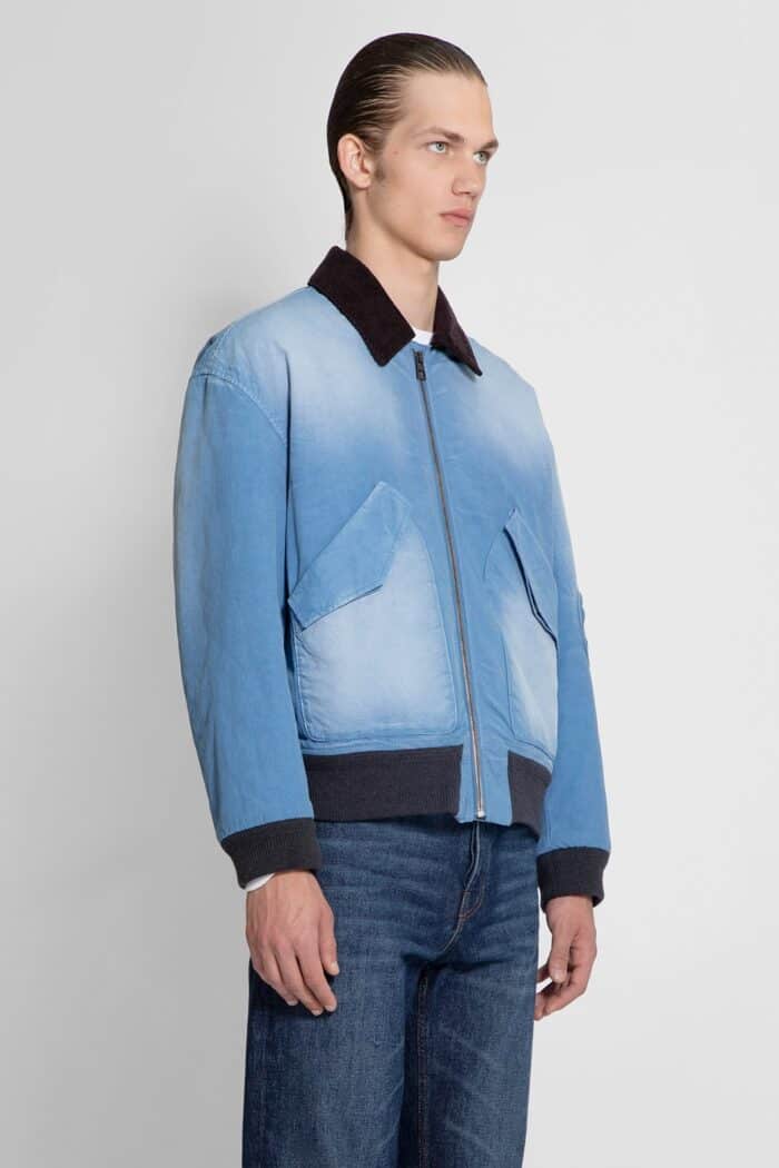 LOEWE Corduroy Collar Bomber Jacket