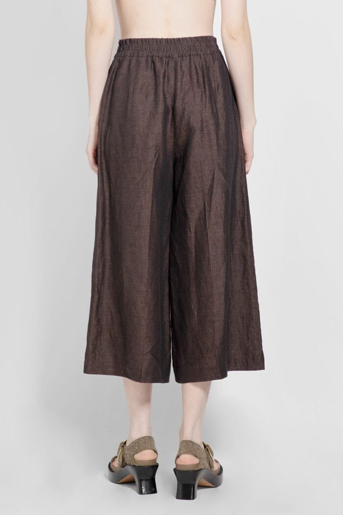 LOEWE Cropped Trousers In Linen