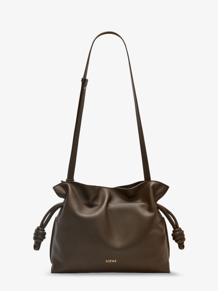 LOEWE Flamenco Leather Clutch Bag