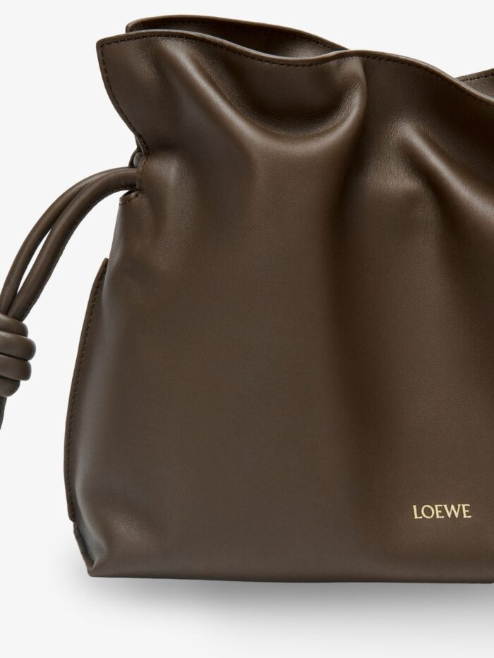 LOEWE Flamenco Leather Clutch Bag