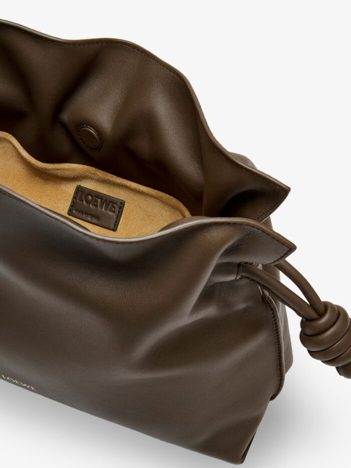 LOEWE Flamenco Leather Clutch Bag