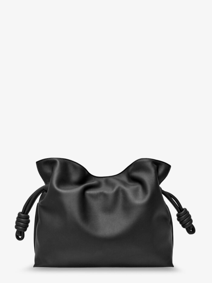LOEWE Flamenco Leather Clutch Bag