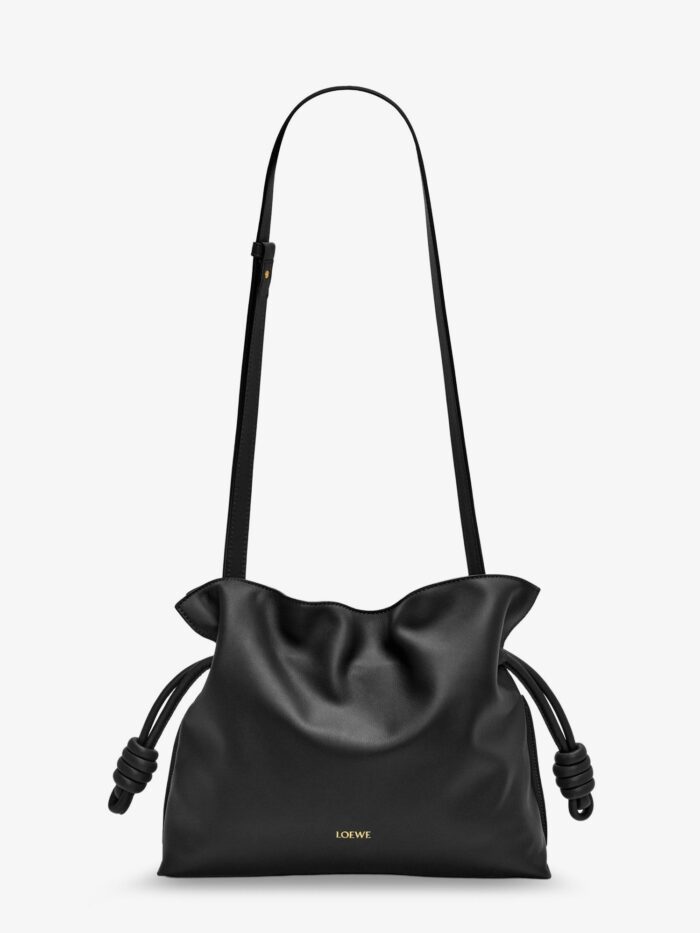 LOEWE Flamenco Leather Clutch Bag