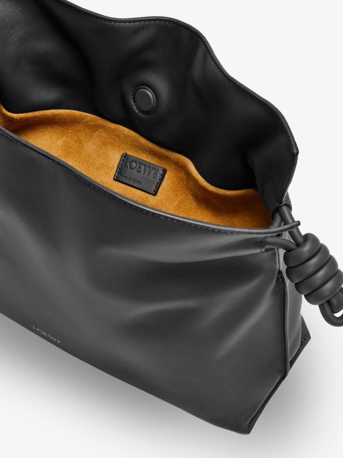 LOEWE Flamenco Leather Clutch Bag