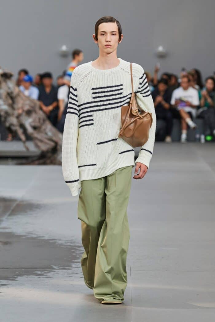 loewe graphic wool sweater LOEWE Graphic Wool Sweater