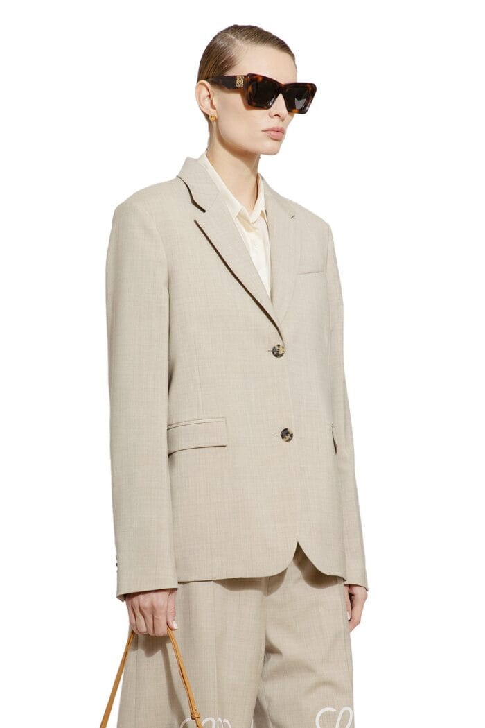 LOEWE Melange Tailored Blazer