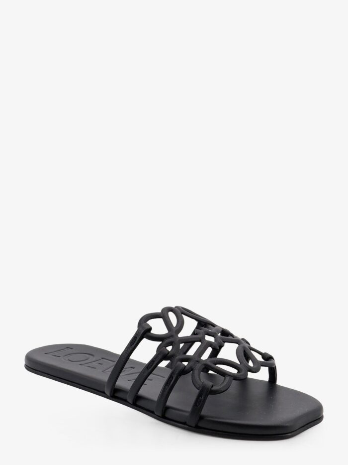 LOEWE Paula's Ibiza-Aangram Petal Leather Sandals