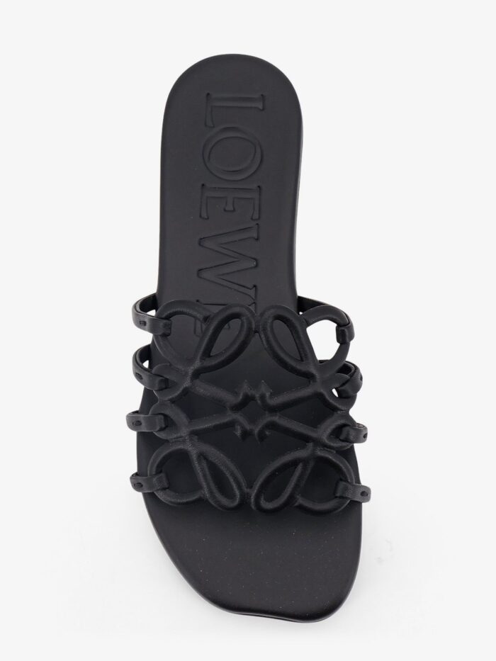 LOEWE Paula's Ibiza-Aangram Petal Leather Sandals