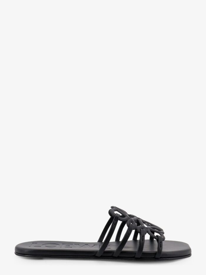 LOEWE Paula's Ibiza-Aangram Petal Leather Sandals