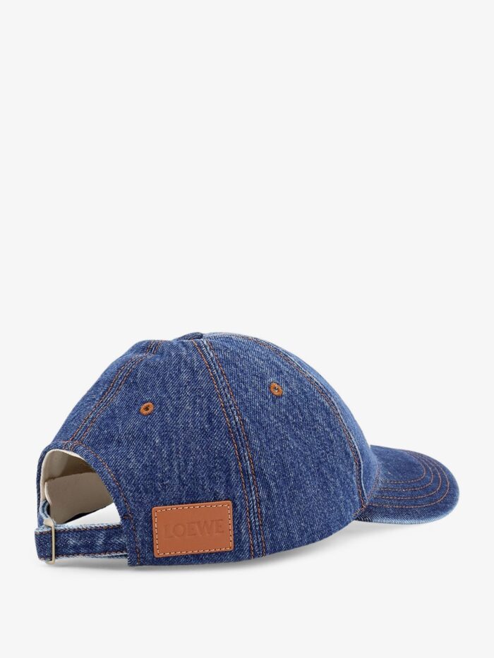 LOEWE Paula's Ibiza Blue Denim Hat