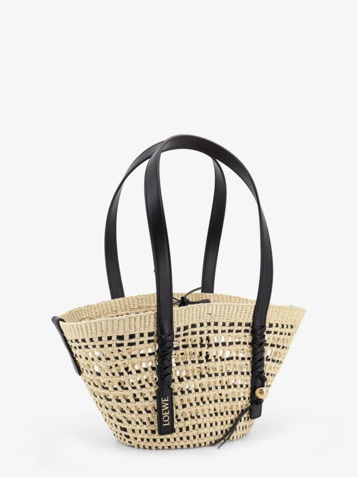 LOEWE Paula's Ibiza -Braid Basket Small Iraca Palm Leaf Shoulder Bag