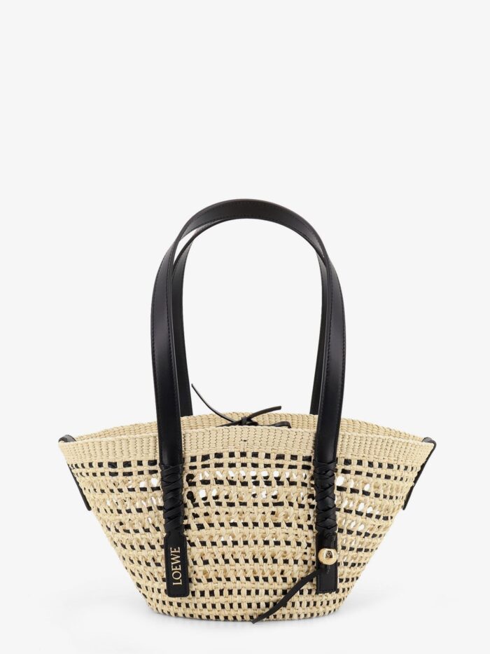 LOEWE Paula's Ibiza -Braid Basket Small Iraca Palm Leaf Shoulder Bag