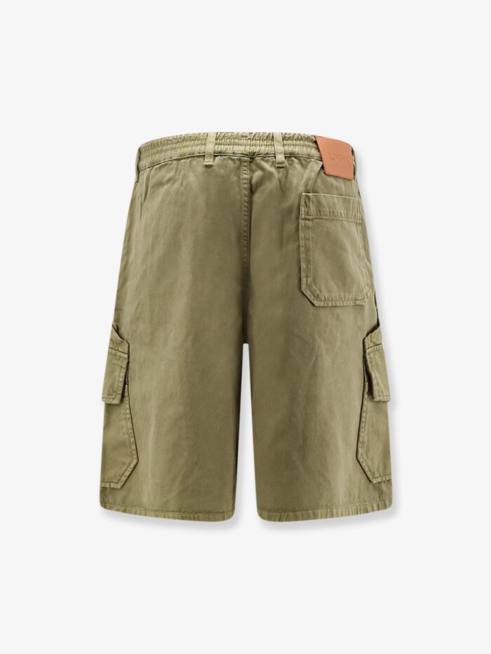 LOEWE Paulas Ibiza Cotton Cargo Bermuda Shorts