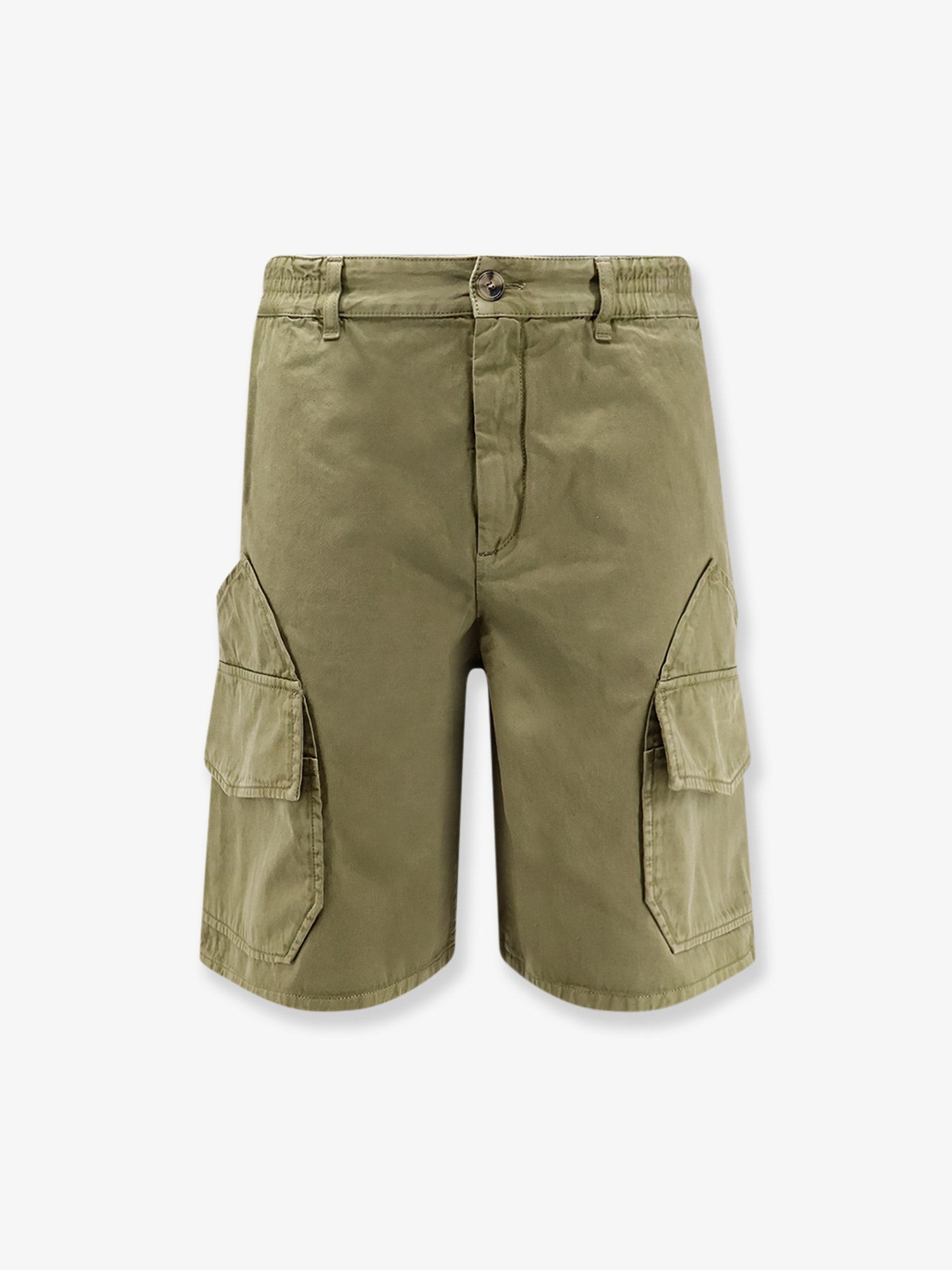 LOEWE Paulas Ibiza Cotton Cargo Bermuda Shorts