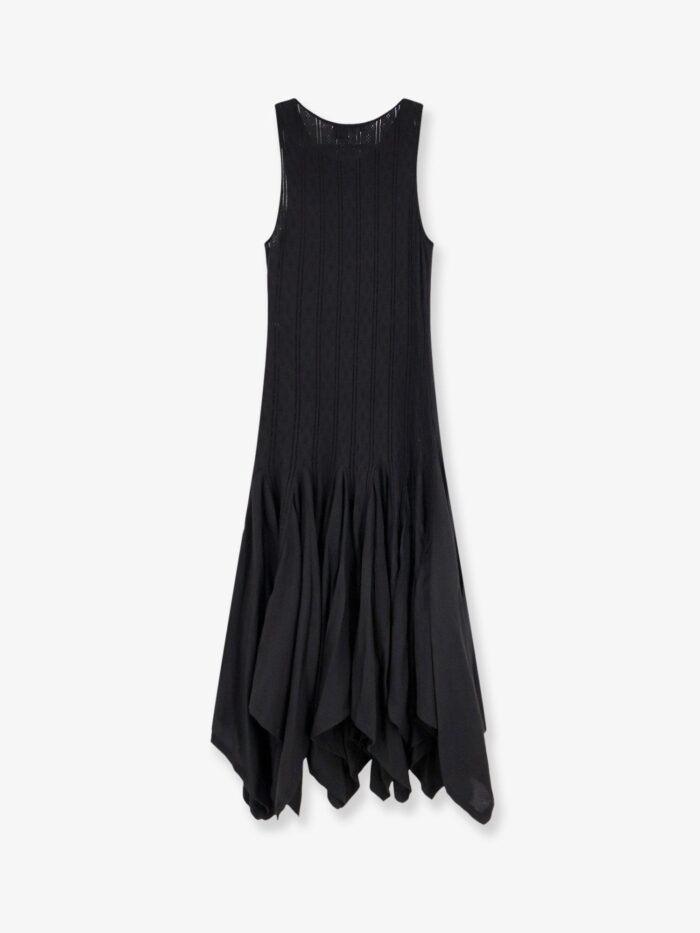 LOEWE Paula's Ibiza Embroidered Cotton Long Dress
