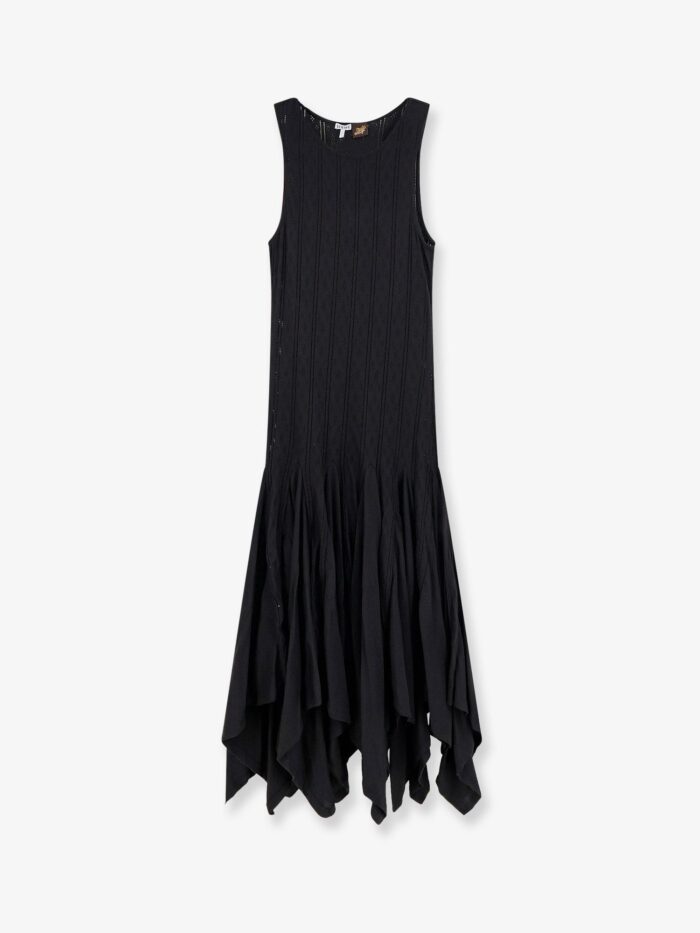 loewe paula's ibiza embroidered cotton long dress LOEWE Paula's Ibiza Embroidered Cotton Long Dress
