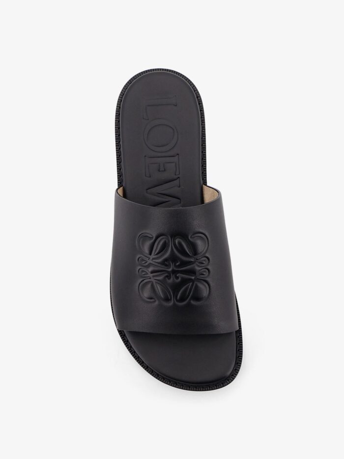 LOEWE Paula's Ibiza - Flex Anagram Leather Sandals