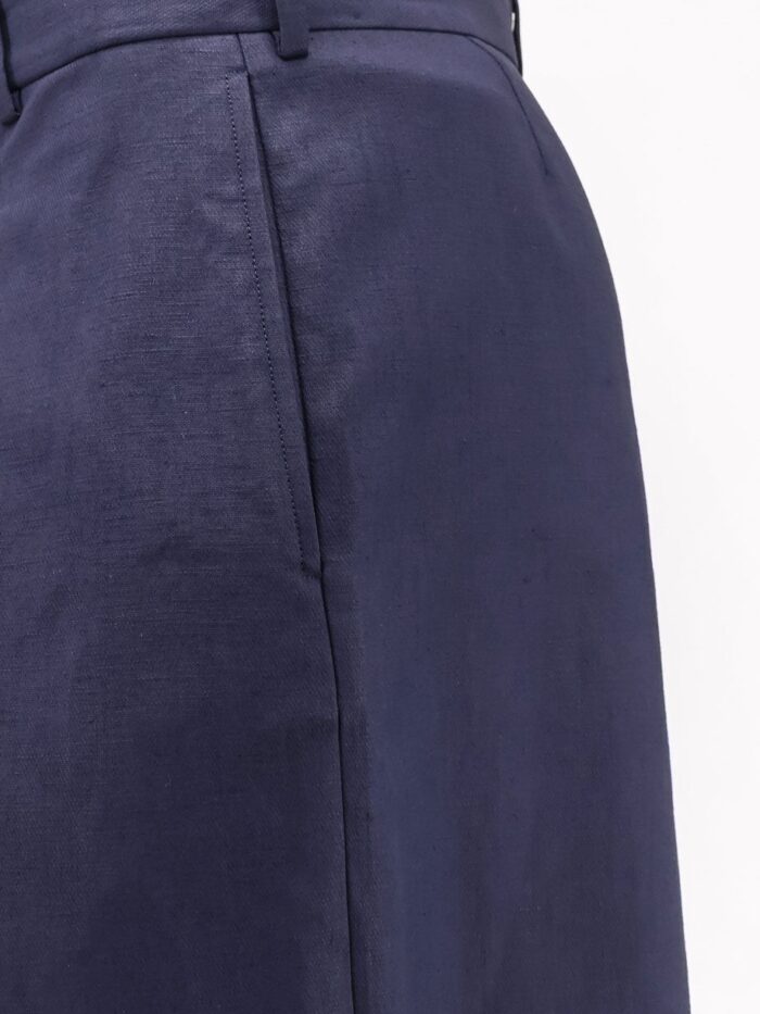 LOEWE Paula's Ibiza Linen And Cotton Bermuda Shorts