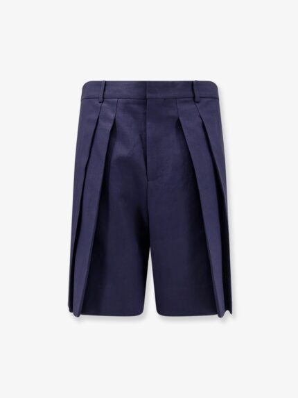 LOEWE Paula's Ibiza Linen And Cotton Bermuda Shorts