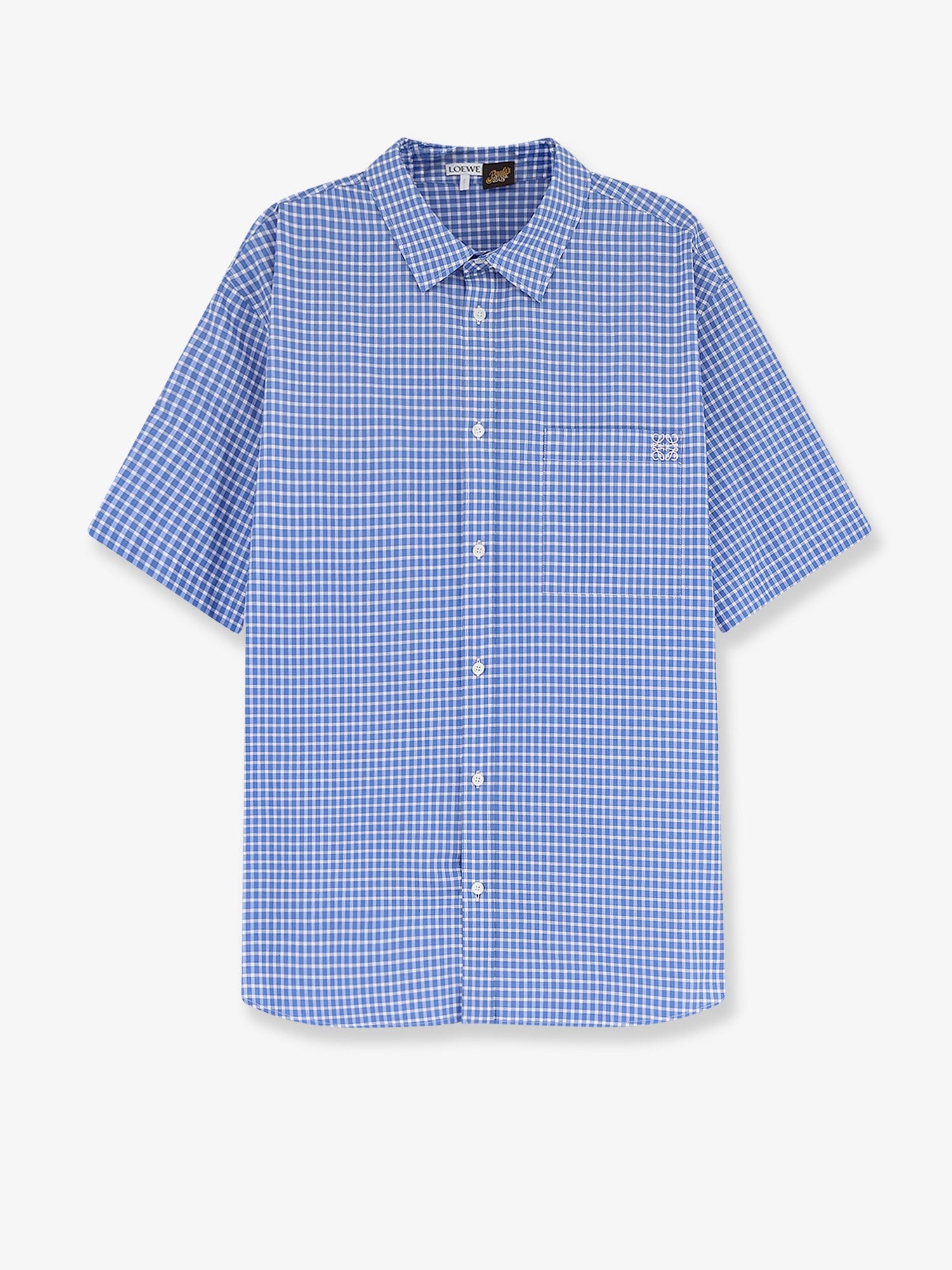 LOEWE Paula's Ibiza Madras Cotton Shirt