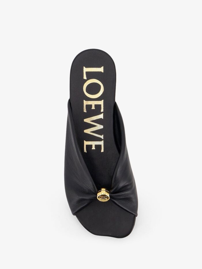 LOEWE Paula's Ibiza -Pebble Soft Leather Sandals