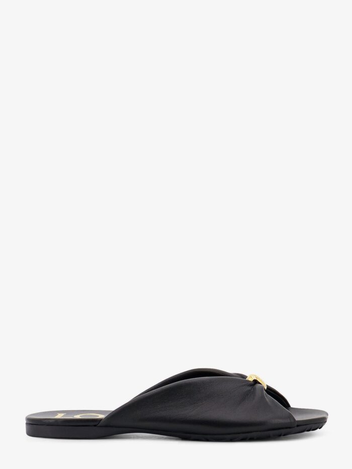 LOEWE Paula's Ibiza -Pebble Soft Leather Sandals