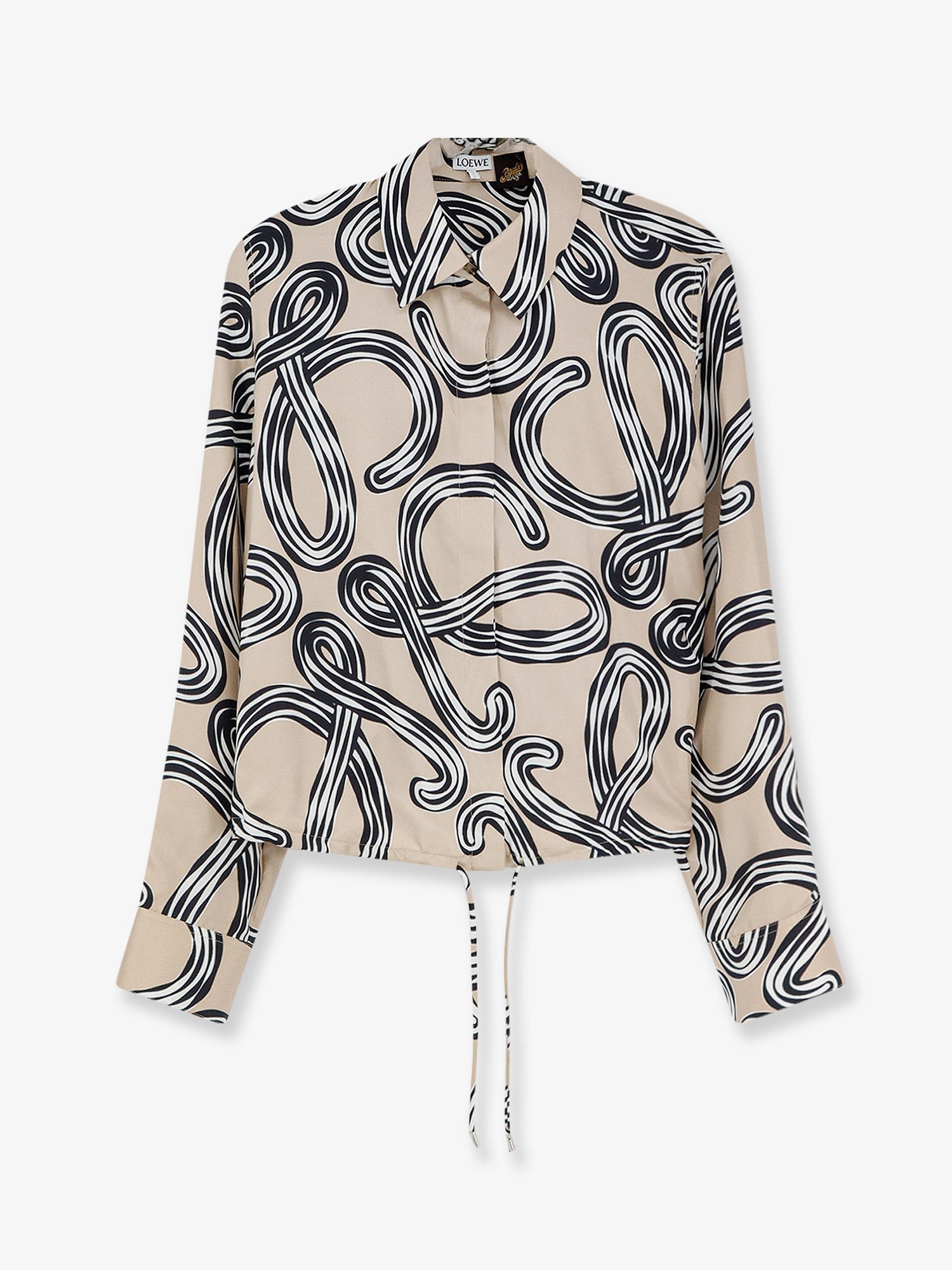LOEWE Paula's Ibiza - Printed Silk Shirt