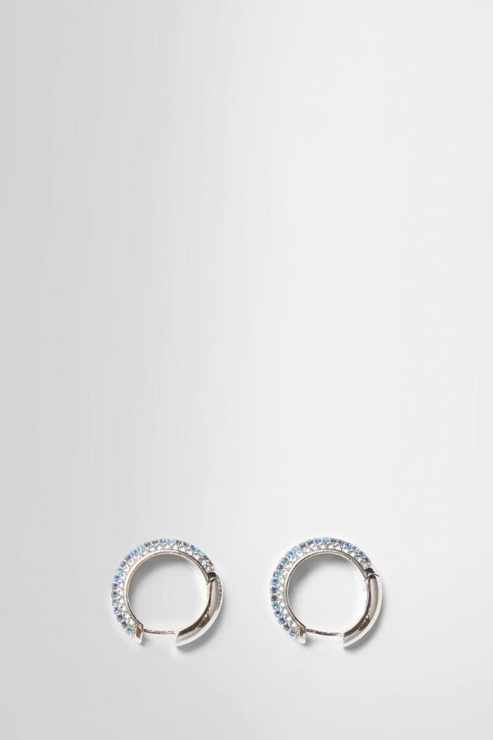 LOEWE Pav Hoop Earrings