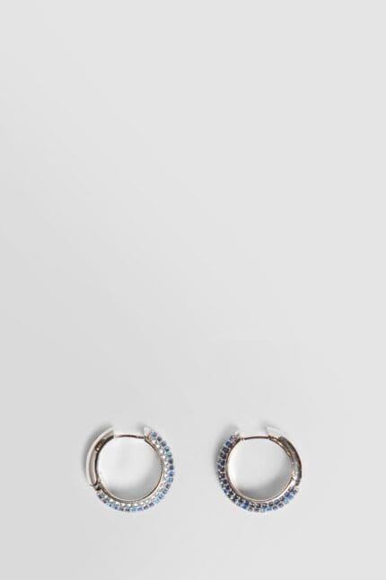 LOEWE Pav Hoop Earrings