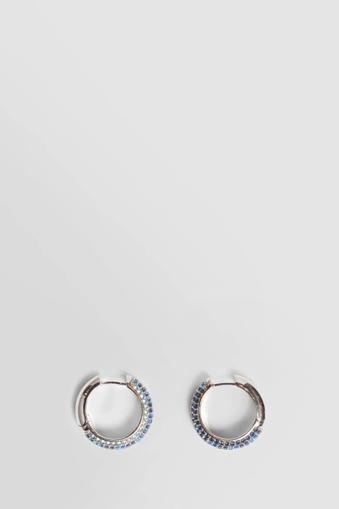 LOEWE Pav Hoop Earrings