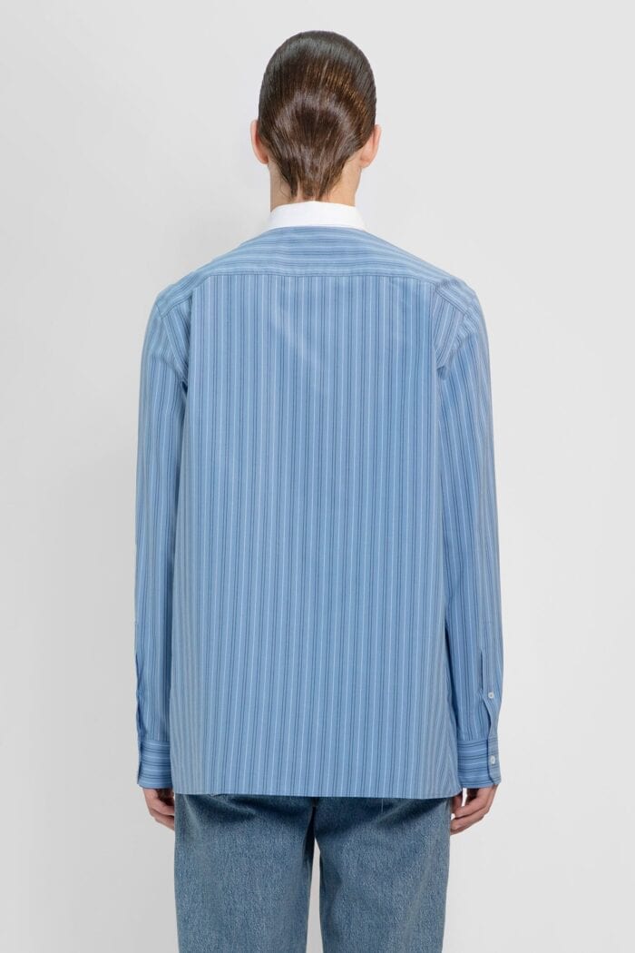 loewe pinstripe shirt in cotton LOEWE Pinstripe Shirt In Cotton