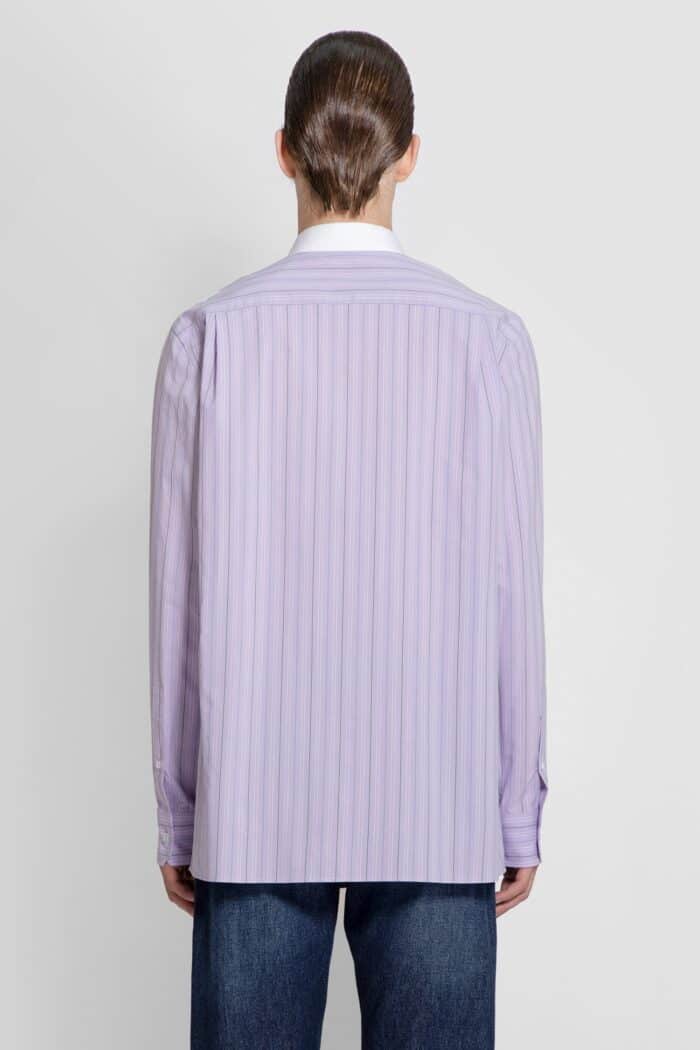 loewe pinstripe shirt in cotton LOEWE Pinstripe Shirt In Cotton