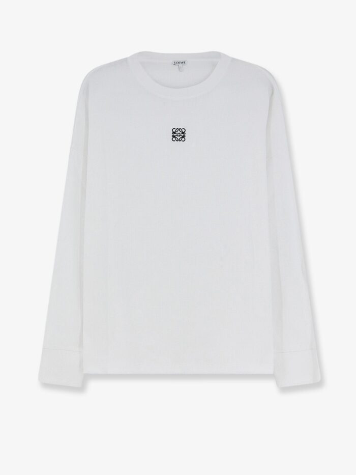 loewe ribbed cotton t shirt LOEWE Ribbed Cotton T-shirt
