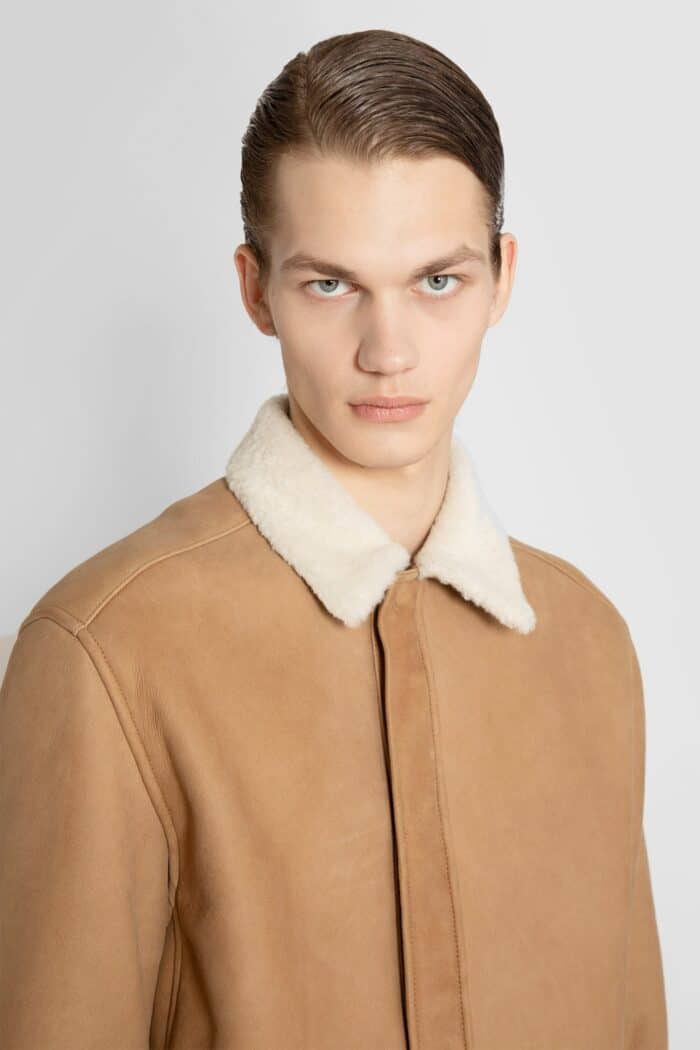 LOEWE Shaved Shearling Overshirt