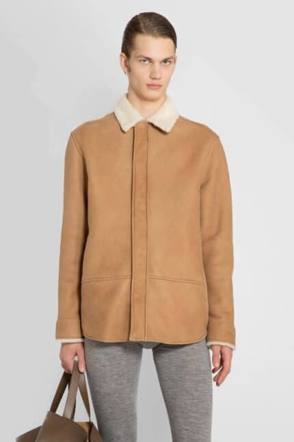 LOEWE Shaved Shearling Overshirt