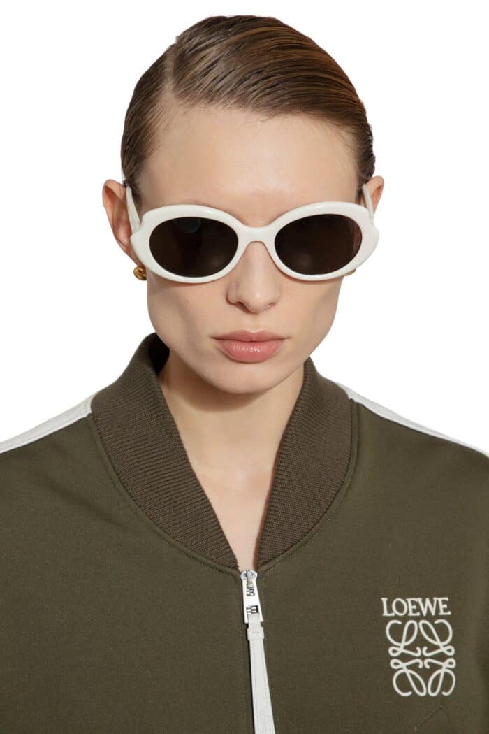 LOEWE Thin Mini Oval Sunglasses