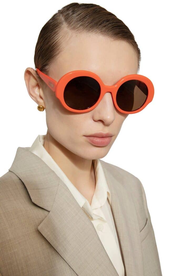 LOEWE Thin Round Sunglasses