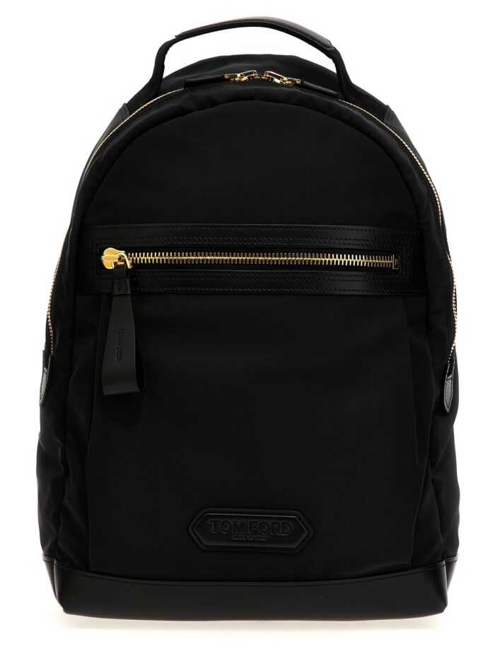 tom ford logo backpack TOM FORD Logo Backpack