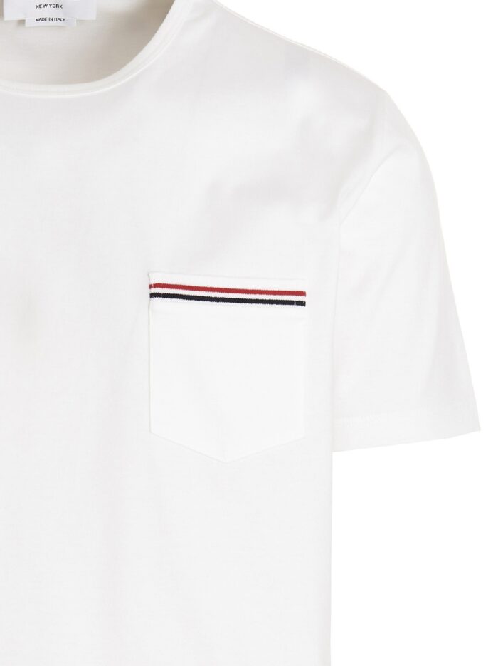 THOM BROWNE Logo Band Jersey T-shirt