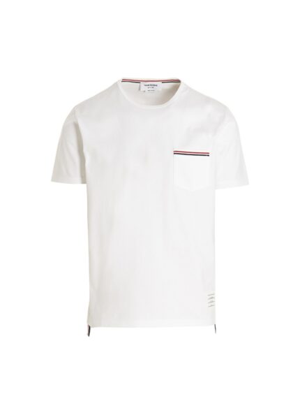 THOM BROWNE Logo Band Jersey T-shirt