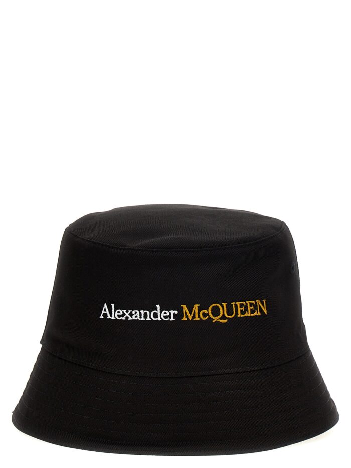 mcqueen logo bucket hat MCQUEEN Logo Bucket Hat
