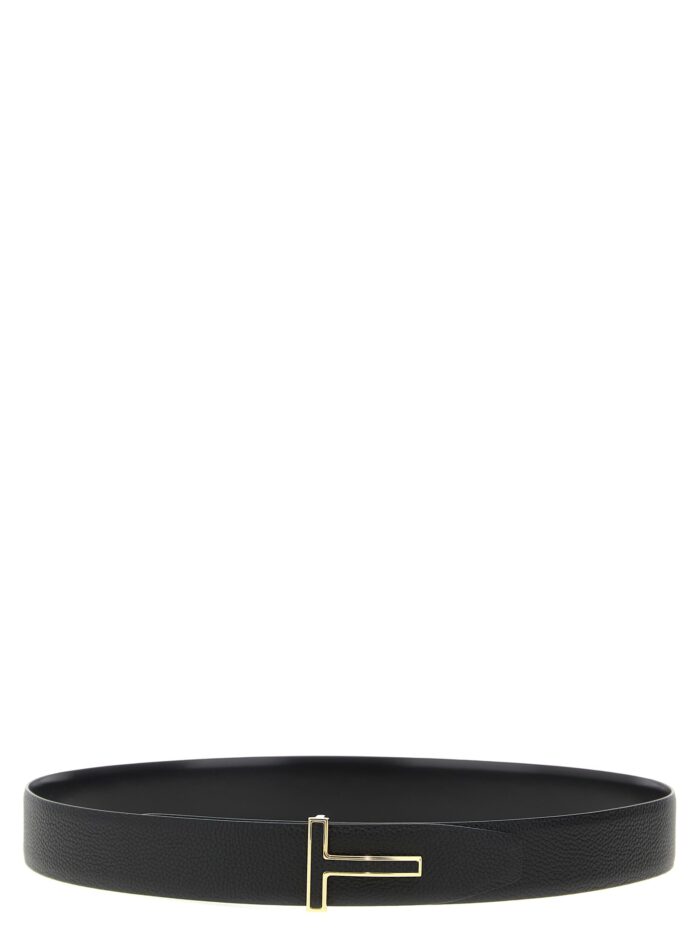 tom ford logo buckle reversible belt TOM FORD Logo Buckle Reversible Belt