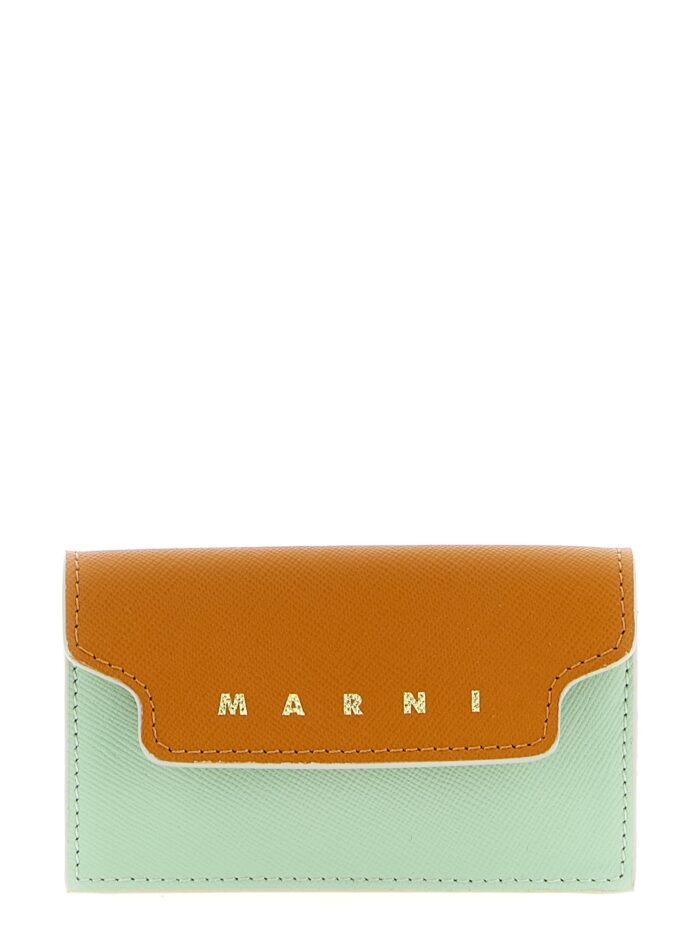 marni logo business card holder Marni Logo Business Card Holder