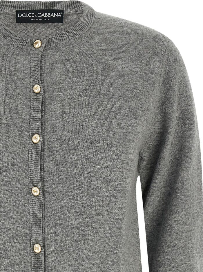 Dolce & Gabbana Logo Buttons Cardigan