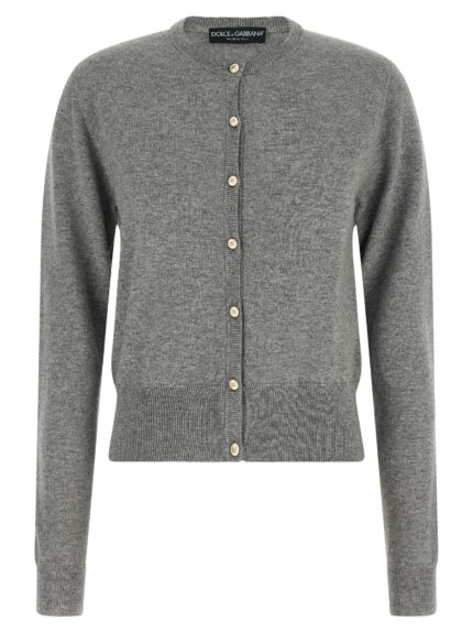 Dolce & Gabbana Logo Buttons Cardigan