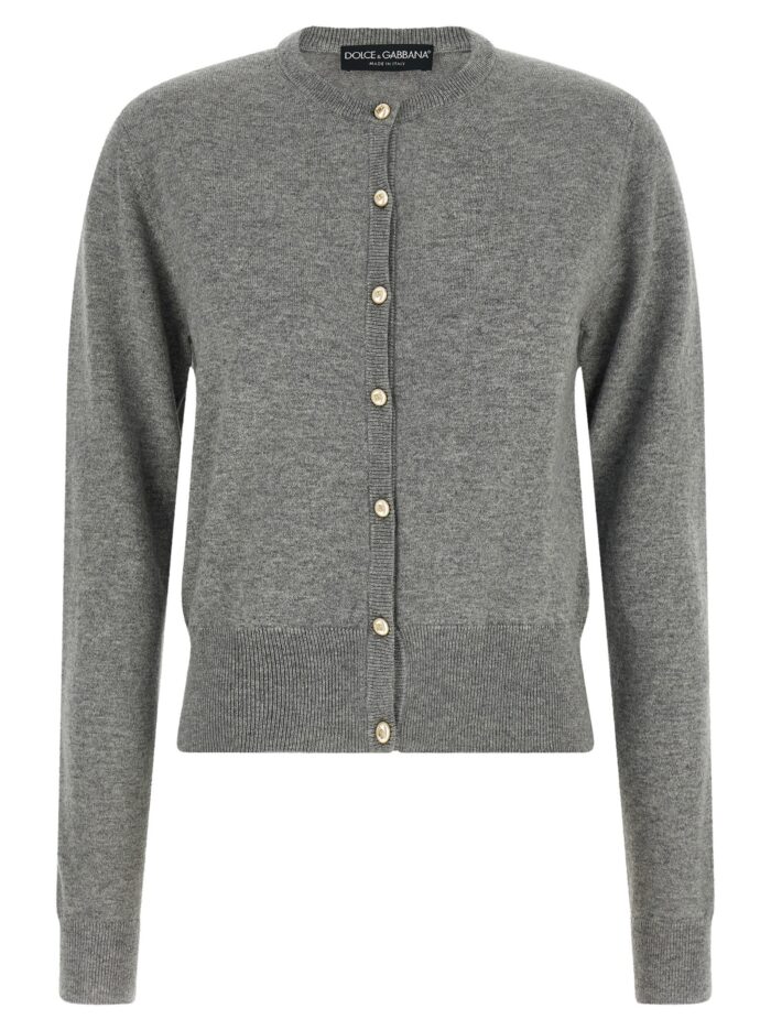 Dolce & Gabbana Logo Buttons Cardigan
